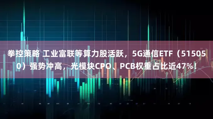拳控策略 工业富联等算力股活跃，5G通信ETF（515050）强势冲高，光模块CPO、PCB权重占比近47%！