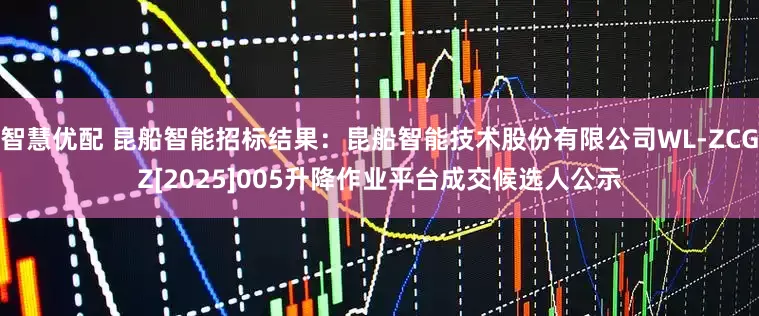 智慧优配 昆船智能招标结果：昆船智能技术股份有限公司WL-ZCGZ[2025]005升降作业平台成交候选人公示